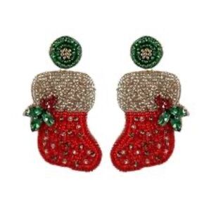 Seed Bead NEW Stocking Earrings